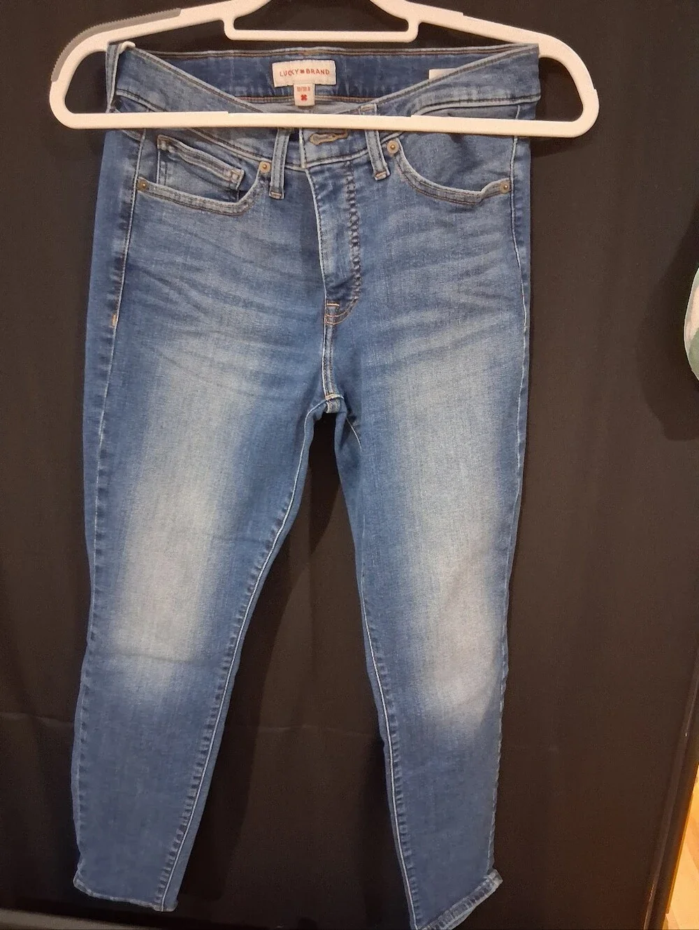 Lucky Brand Light Blue Mid-Rise Skinny Jeans